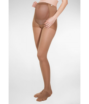 Компрессионные КОЛГОТКИ 1 класса К1 MATERNITY 140 ден (den) <br />для беременных прозрачные с регулируемым поясом RELAXSAN 890 (18-22 mmHg)