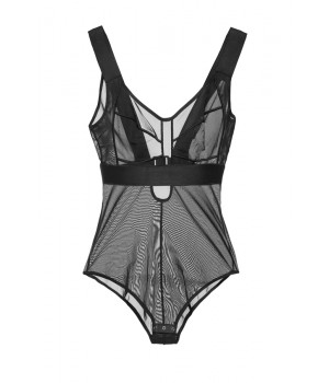 BODYSUIT LE JOURNAL INTIME "VIVIEN" (BLACK) BODYSUIT LE JOURNAL INTIME "VIVIEN" (BLACK)