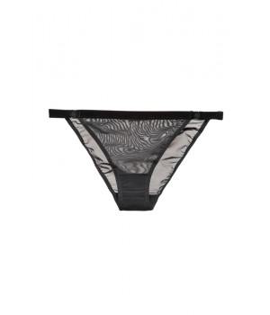 PANTS BRIEFS LE JOURNAL INTIME "VELVET" TANGA (BLACK) PANTS BRIEFS LE JOURNAL INTIME "VELVET" TANGA (BLACK)