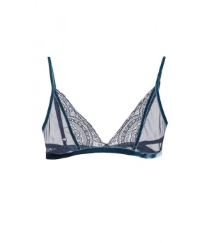 BRA BRALETTE LE JOURNAL INTIME "JOSEPHINE" (GRAY-BLUE) BRA BRALETTE LE JOURNAL INTIME "JOSEPHINE" (GRAY-BLUE)