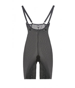BODYSUIT LE JOURNAL INTIME "INVISIBLE" OPEN-BUST MID-THIGH (BLACK) BODYSUIT LE JOURNAL INTIME "INVISIBLE" OPEN-BUST MID-THIGH (BLACK)