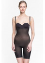 BODYSUIT LE JOURNAL INTIME "INVISIBLE" OPEN-BUST MID-THIGH (NUDE) Le Journal IN-BD-MT
