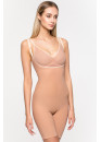 BODYSUIT LE JOURNAL INTIME "INVISIBLE" OPEN-BUST MID-THIGH (NUDE) Le Journal IN-BD-MT