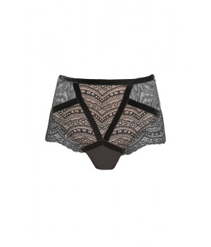 PANTS BRIEFS LE JOURNAL INTIME "MARIE-ANTOINETTE" HIGH-WAISTED BRIEFS (BLACK) PANTS BRIEFS LE JOURNAL INTIME "MARIE-ANTOINETTE" HIGH-WAISTED BRIEFS (BLACK)